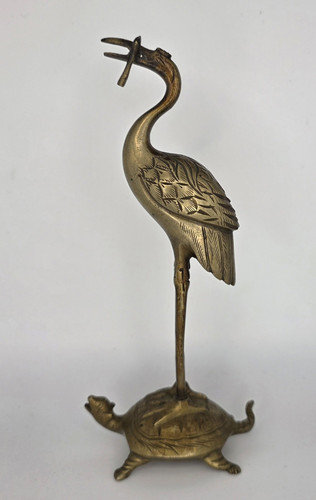 Vtg brass figurine statue - figurine,