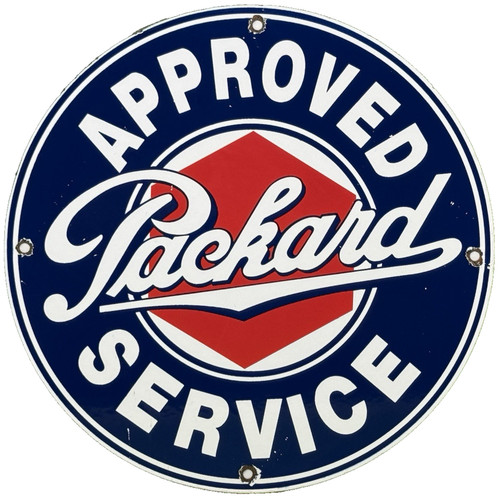 Vintage packard porcelain - vintage,