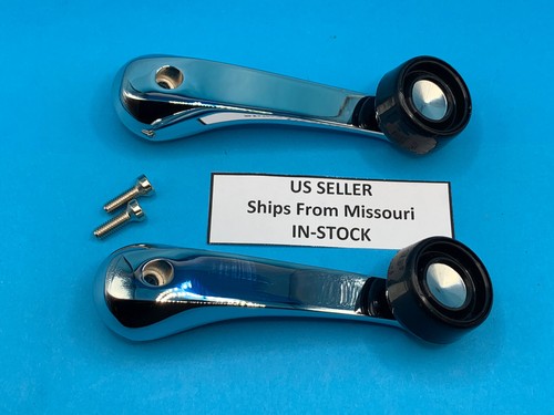 Pair window crank handles - window,