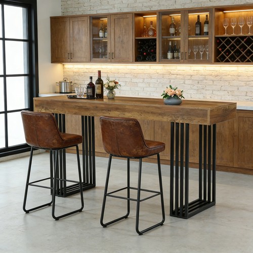 Industrial bar table - 63",
