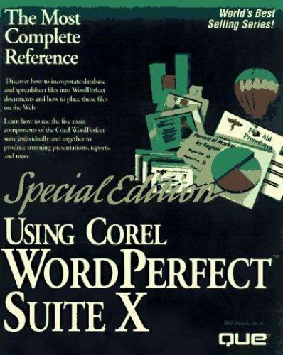 Using corel wordperfect - using,