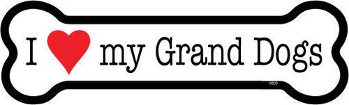 Love grand dogs - (heart),