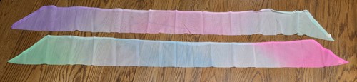 Two vintage pastel - two!!, rainbow