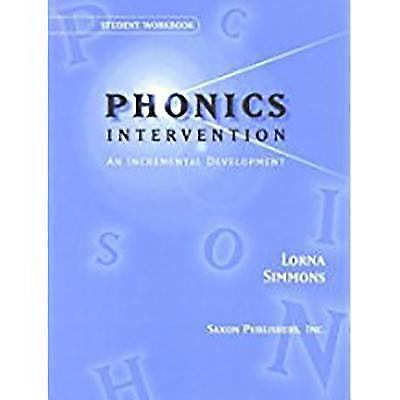 Saxon phonics intervention - saxon,