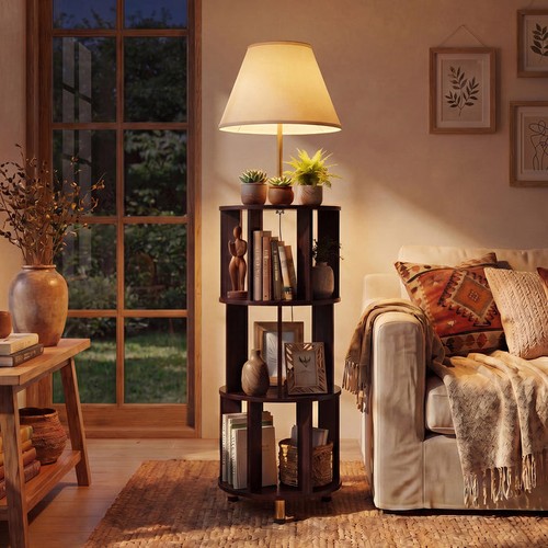 Tall floor lamp with - floor,