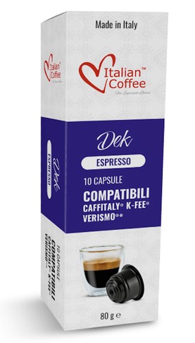 Espresso capsules dek decaf - espresso,