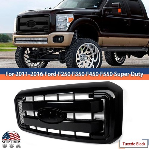 Front upper grill tuxedo - front,
