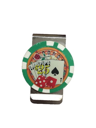 Poker chip money - $25,
