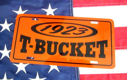 Orange 1923 ford - 1923,