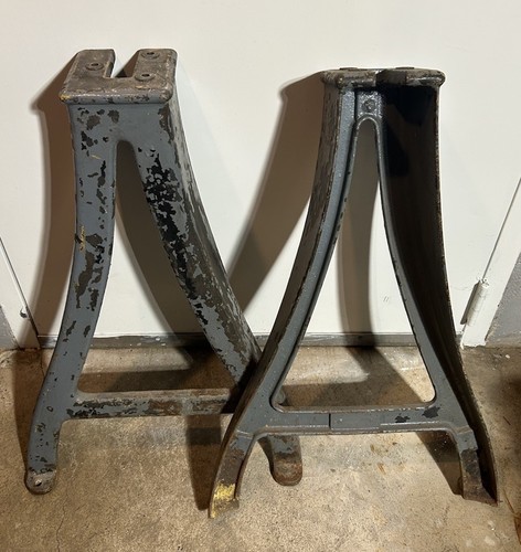 Vintage cast iron steel lathe - vintage,