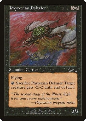 Phyrexian debaser - debaser, x
