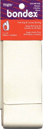 Bandex binding twill rug - -,