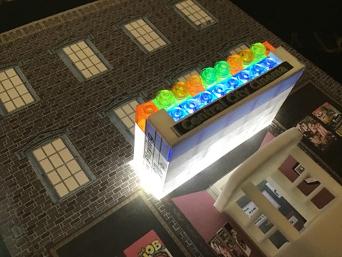 Flat building for scale - flat,