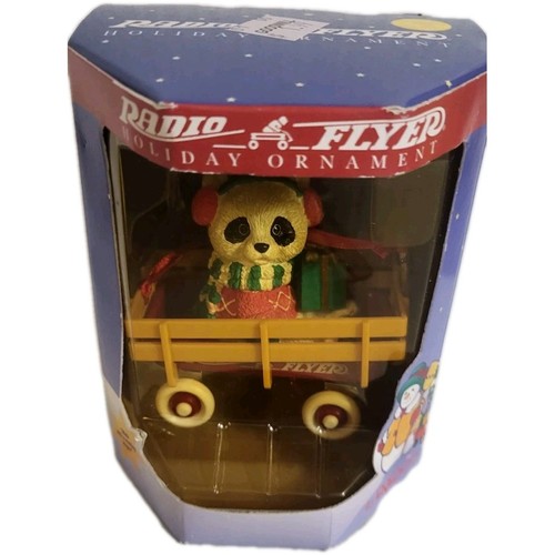 Vintage radio flyer red wagon - radio,