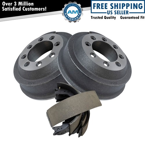 Brake drum shoe rear - drum, lh