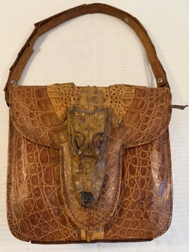 Vintage genuine alligator - vintage,