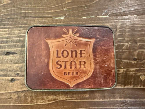 Vintage lone star beer brass - lone,