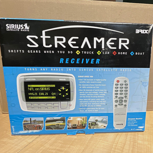 Sirius streamer sir strpnp1 - sirius, sir-strpnp1