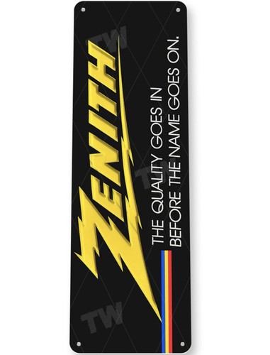 Zenith radio retro tin sign - retro,