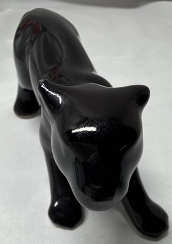 Black panther glossy - glossy, ceramic