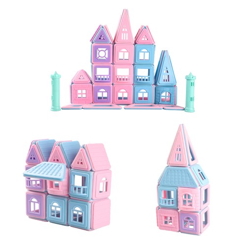 101pcs magnetic building - 101pcs,