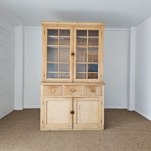Antique english pine - antique, glass