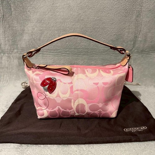 Coach ladybug pink signature - pink,