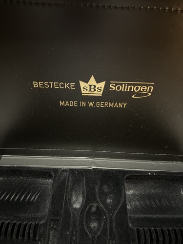 Bestecke solingen black case - black,