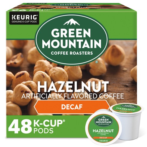 Green mountain coffee hazelnut - green,