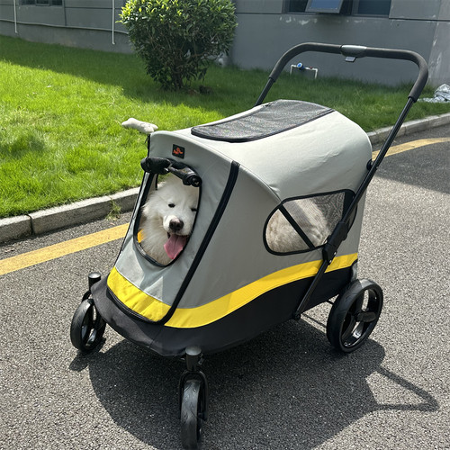 Premium pet stroller - 3-in-1,