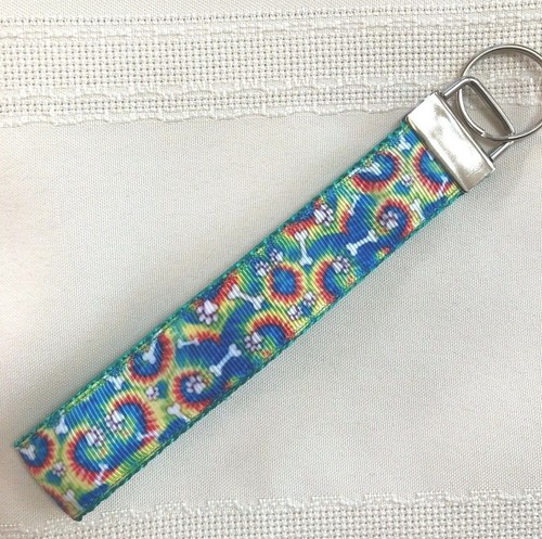 Tie dye dog bone paw - dog, print