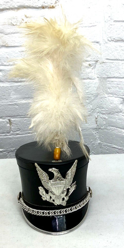 Vintage band shako - vintage, with