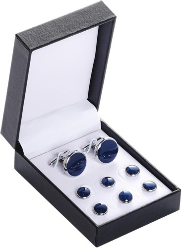 Tuxedo studs cufflinks - tuxedo, set