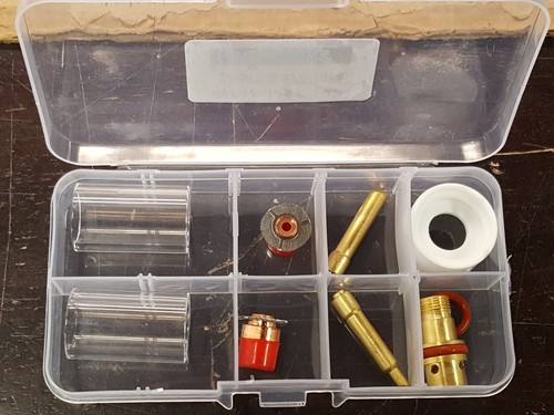 10pc pyrex tig torch - 10pc, cup