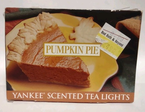 Yankee candle pumpkin pie - candle,