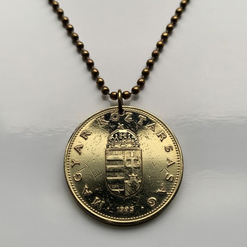 1995 hungary coin pendant - 1995,