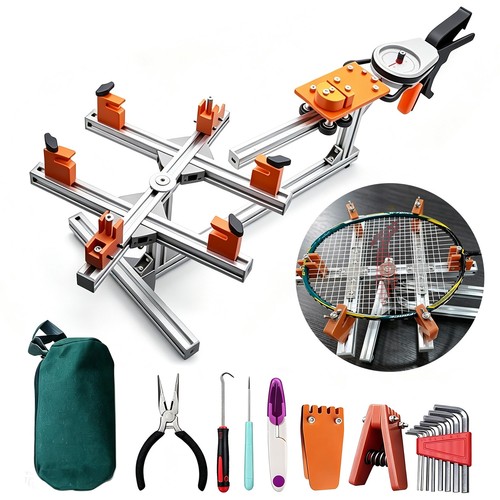 Badminton racket threading - badminton,