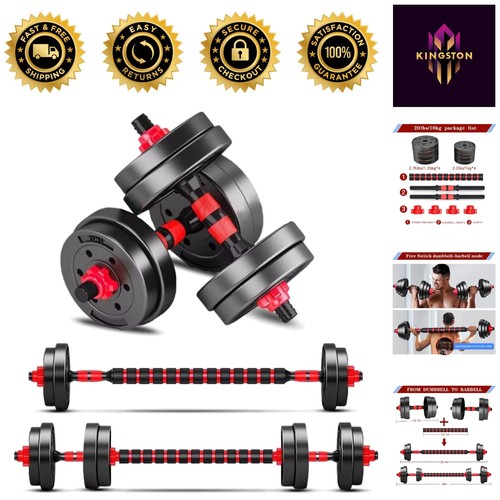 Adjustable dumbbell set - set,