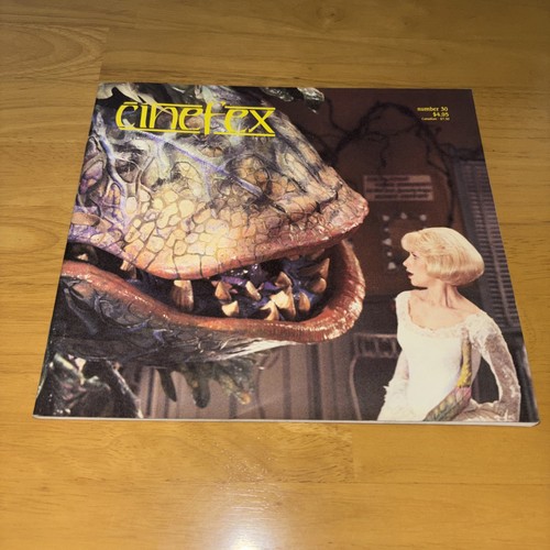 Cinefex 1987 little shop - cinefex,