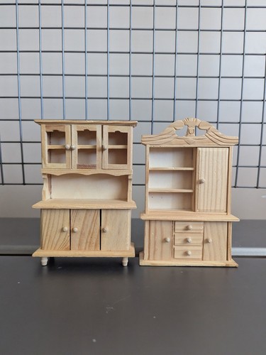 Pair ehi wood dollhouse - pair,