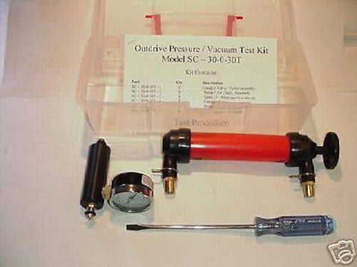 Outdrive lower unit pressure - lower,
