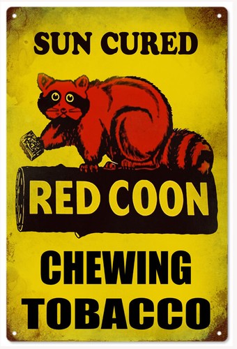 Sun cured red coon chewing - cured,