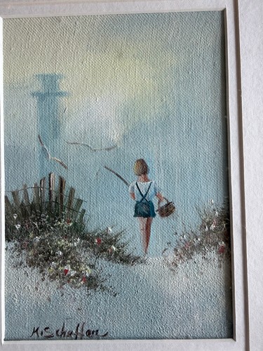 Vtg original oil - original,