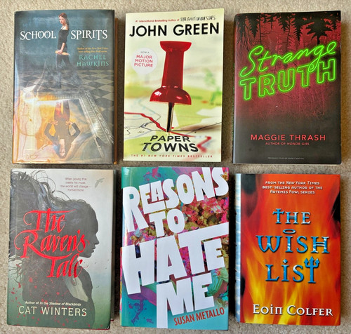 Lot six young adult books - of,