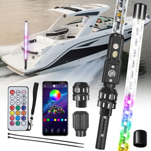 3ft stern nav - light, whip