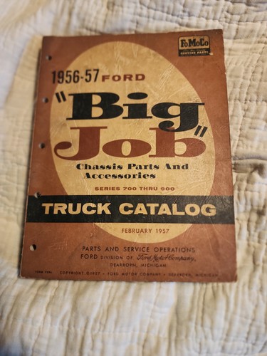 1956 1957 ford big job - 1956, truck