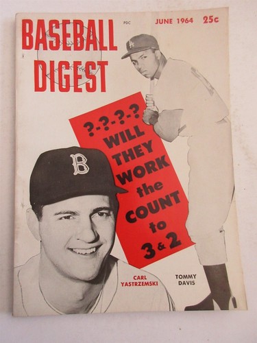 Baseball digest june 1964 carl - 1964,