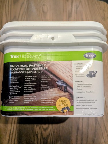 Trex hideaway hidden decking - hideaway,