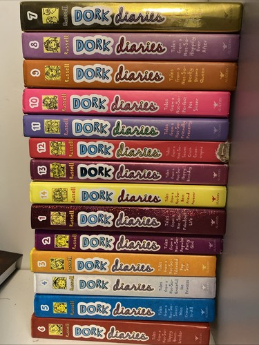 Dork diaries set 14 - diaries, 1-14