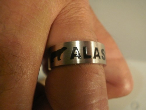 Stainless steel band ring - stainless,